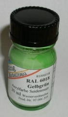 RAL 6018 Gelbgrün seidenmatt