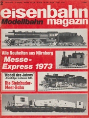 eisenbahn magazin 2-1973 - Februar # beschädigt