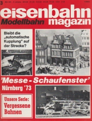 eisenbahn magazin 3-1973 - März # beschädigt