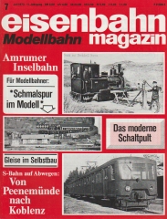 eisenbahn magazin 7-1973 - Juli # beschädigt