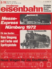 moderne eisenbahn 2-1972 - Februar