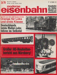 moderne eisenbahn 3-1971 - März