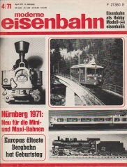 moderne eisenbahn 4-1971 - April