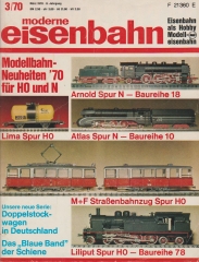 moderne eisenbahn 3-1970 - März