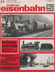 moderne eisenbahn 5/6-1971 - Mai/Juni