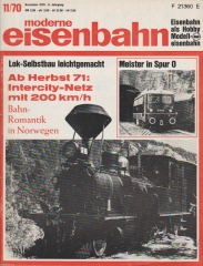moderne eisenbahn 11-1970 - November