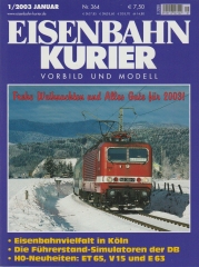Eisenbahn Kurier 2003 Januar