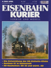 Eisenbahn Kurier 2003 April