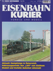 Eisenbahn Kurier 2003 November