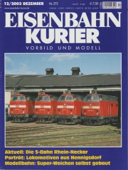 Eisenbahn Kurier 2003 Dezember