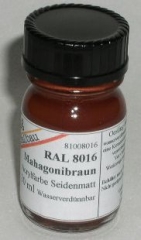 RAL 8016 Mahagonibraun seidenmatt