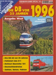 Eisenbahn-Kurier Special 143 - Die DB vor 25 Jahren - 1996