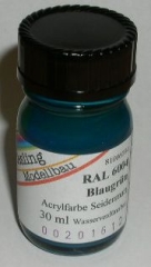 RAL 6004 Blaugrün matt