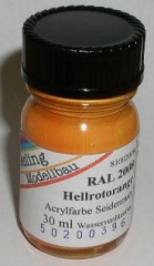 RAL 2008 Hellrotorange seidenmatt