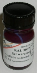 RAL 3007 Schwarzrot seidenmatt